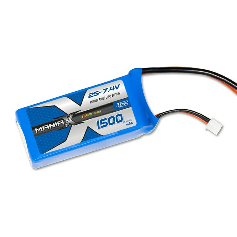 2S-7.4V 1500mAh 45C Lipo akkumulátor