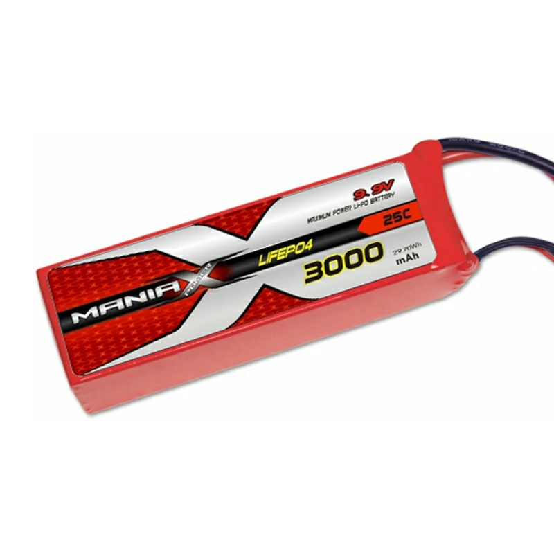 3S-9.9V 3000mAh 25C LiFePO4 akkumulátor