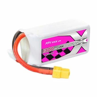 6S-22.2V 1300mAh 100C FPV Racing Lipo akkumulátor