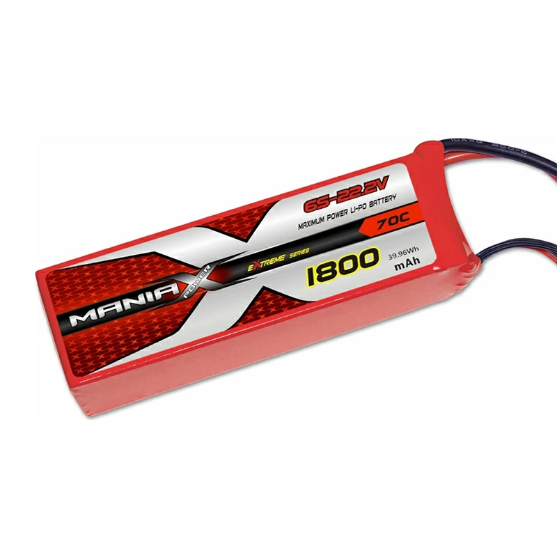 6S-22.2V 1800mAh 70C Lipo akkumulátor