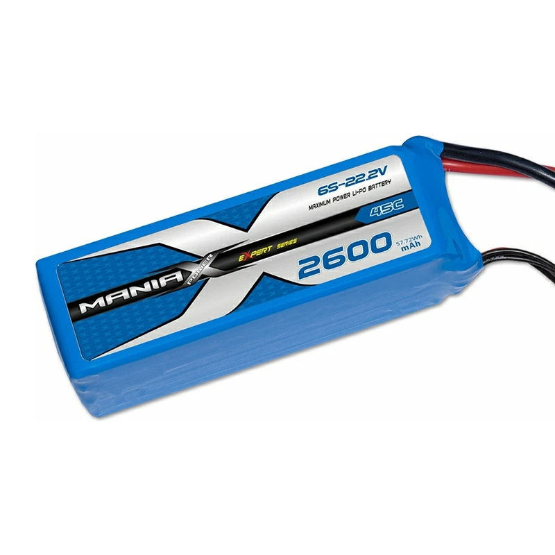 6S-22.2V 2600mAh 45C Lipo akkumulátor