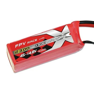 4S-14.8V 2300mAh 130C FPV Racing Lipo akkumulátor